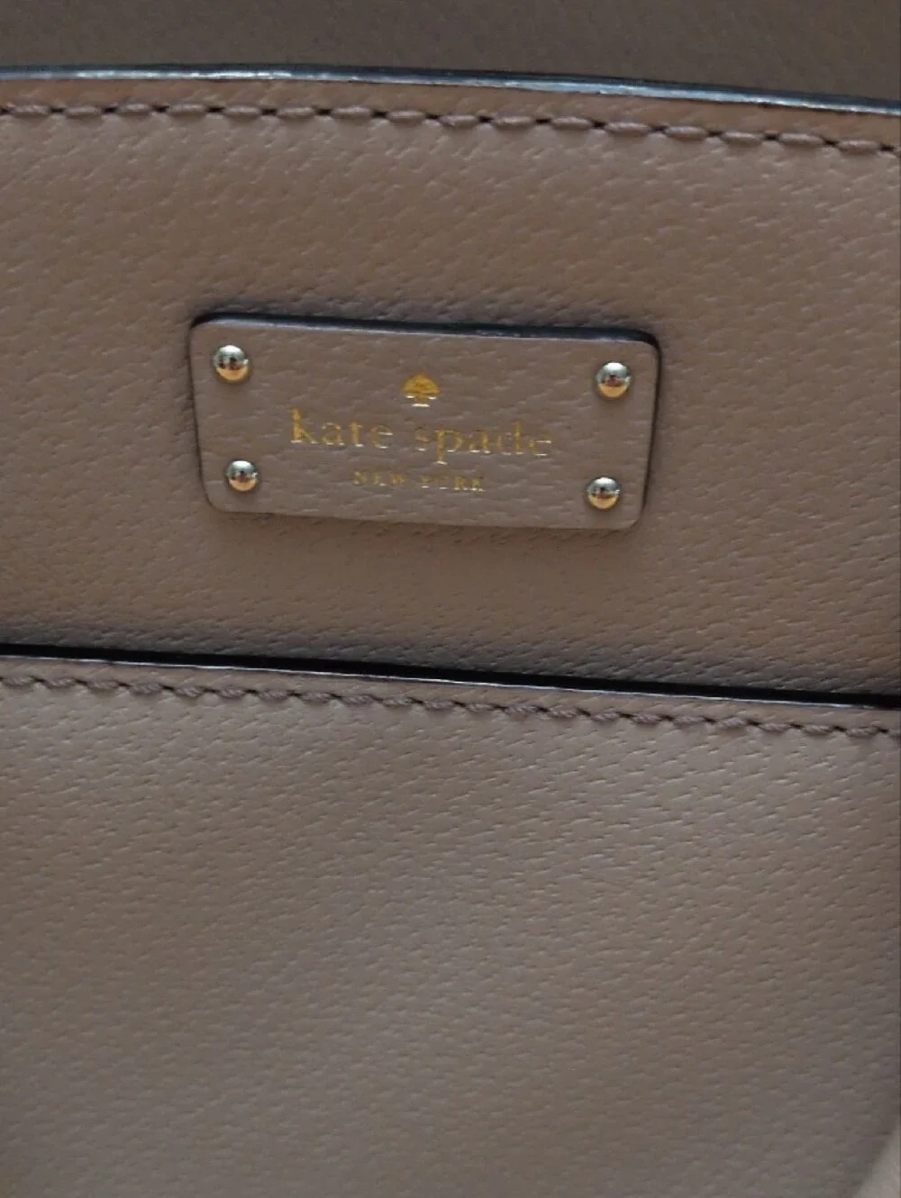kate spade structured leather